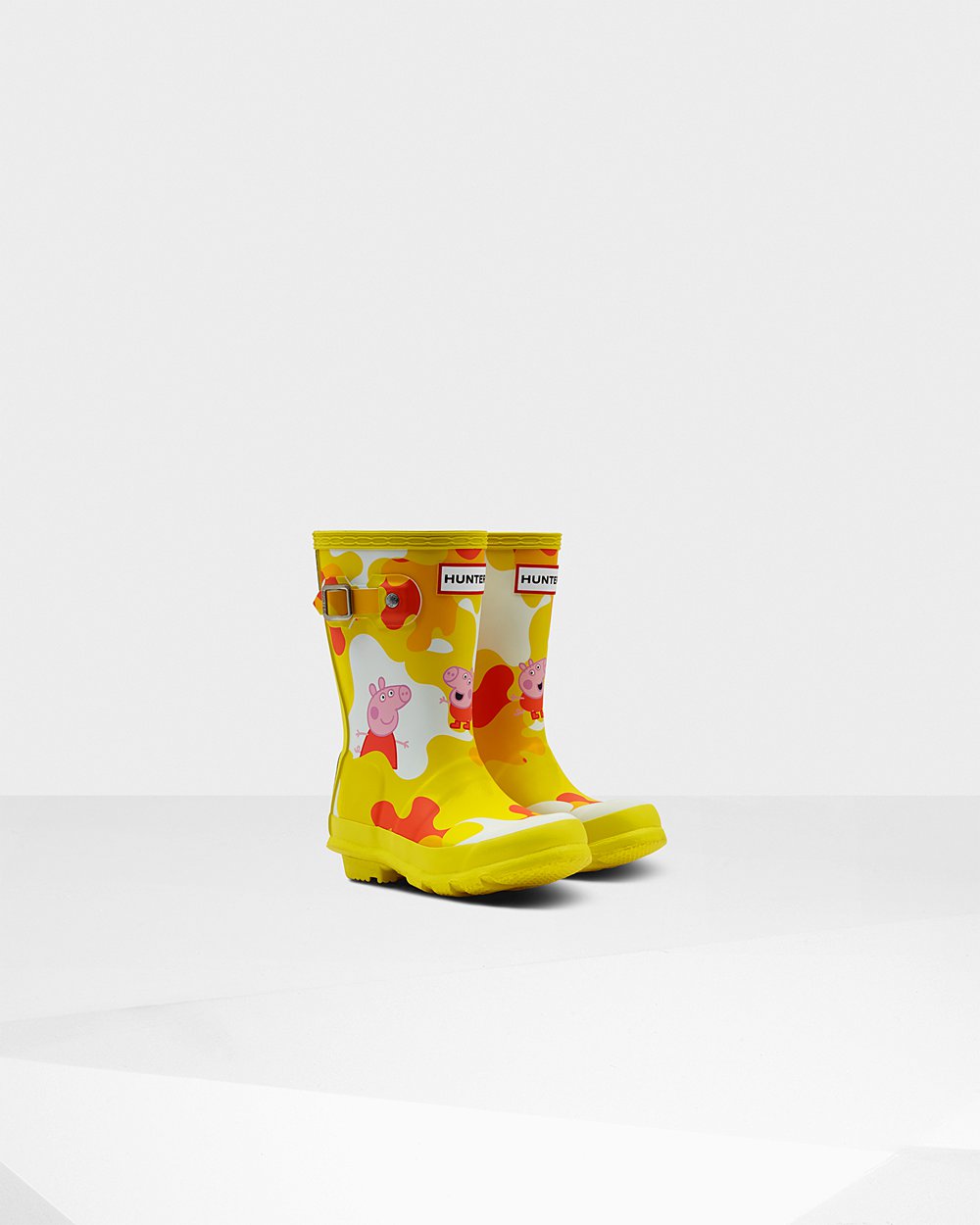 Kids Hunter Original Little Peppa Pig - Rain Boots Yellow - 1052-ZFJTC